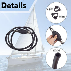SeaSierra primer bulb setup for quick priming and reliable fuel delivery.