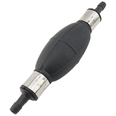 SeaSierra rubber primer bulb in use, transferring fuel from tank to outboard engine