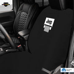 Seat Armour easy-slip design fits Jeep seats securely without straps.