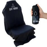 Seat Hoodie hooded car seat towel protects seats from sand and sweat.