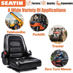 SEATIN heavy machinery seat installation designed for broad compatibility