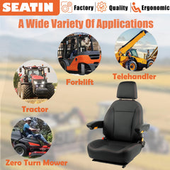 SEATIN integrated safety belt and micro-switch for secure operation