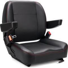 SEATIN universal forklift seat with armrest and belt for comfortable operation.