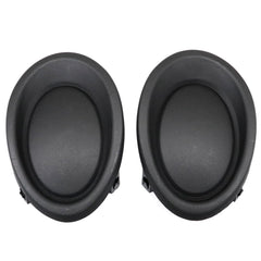 SecosAutoparts black plastic finish fog light cover offers durable styling