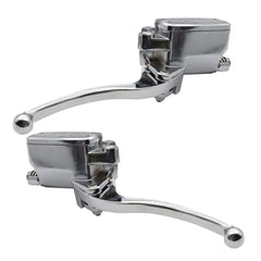 SecosAutoparts chrome lever side view shows durable construction for actuation