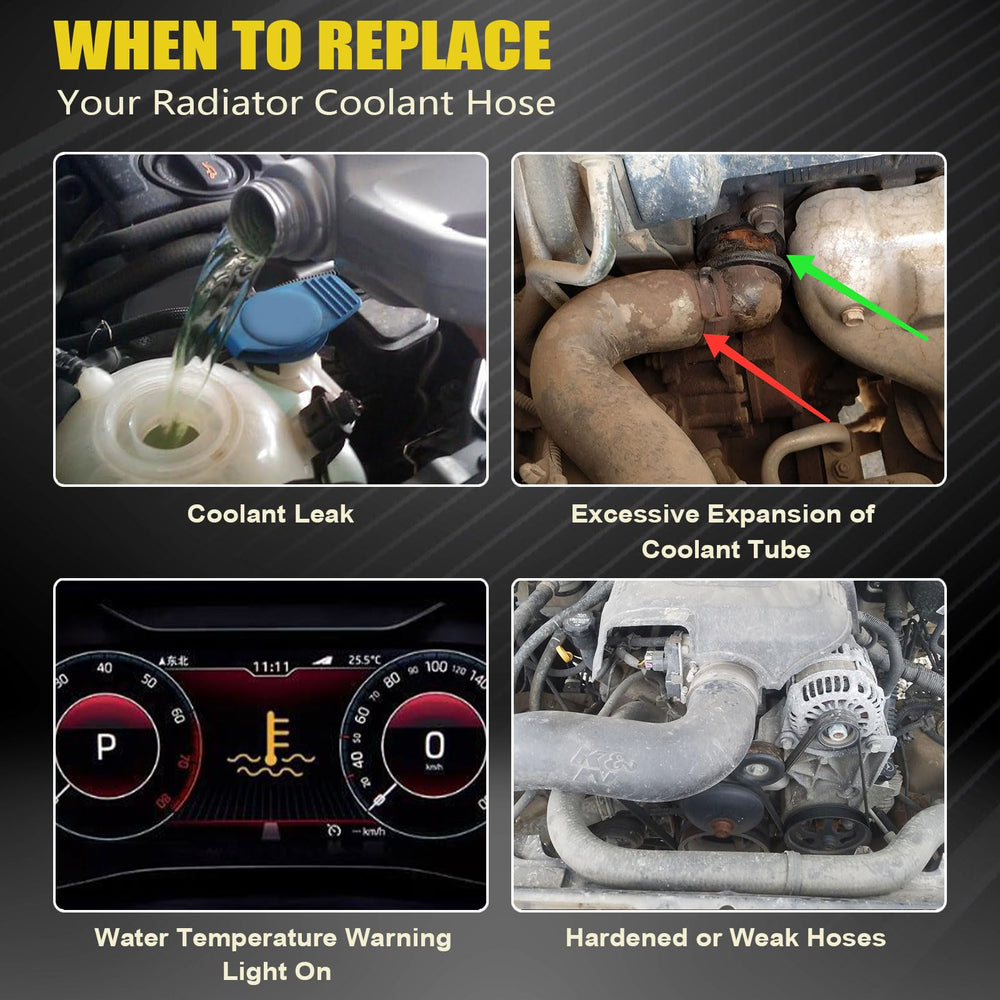 SecosAutoparts lower hose for GMC Sierra 2007–2014 supports steady coolant routing