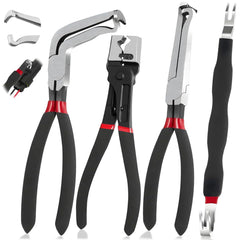 SecureElastic electric disconnect pliers angled head for tight space access and quick tab removal