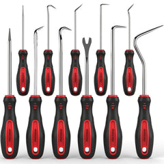 SEDY 11-piece pick and hook set in case for organized on-the-go repairs