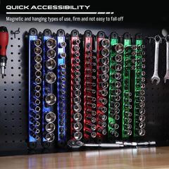 SEDY durable aluminum-ABS construction offers sturdy, corrosion-resistant organization.