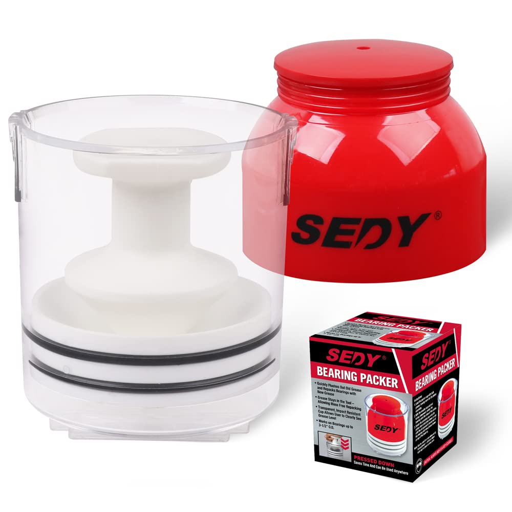 SEDY design keeps grease off hands for quick maintenance.