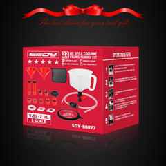 SEDY complete vehicle maintenance kit for efficient refills and tasks.