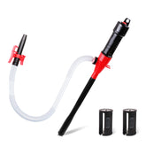 SEDY Electric Hand Pump in use for fast roadside fuel transfer