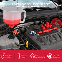 SEDY PVC hose set supports secure, flexible coolant transfer.