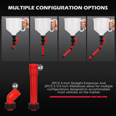 SEDY rotary switch provides precise overflow control during filling.