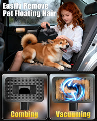 SEEDUSTRY lightweight cordless design supports easy in-car cleaning