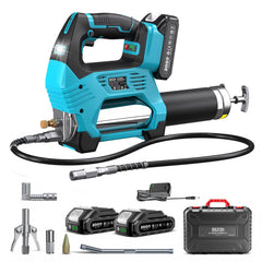 Seesii 10000 PSI electric grease gun offering high-pressure lubrication for heavy equipment.