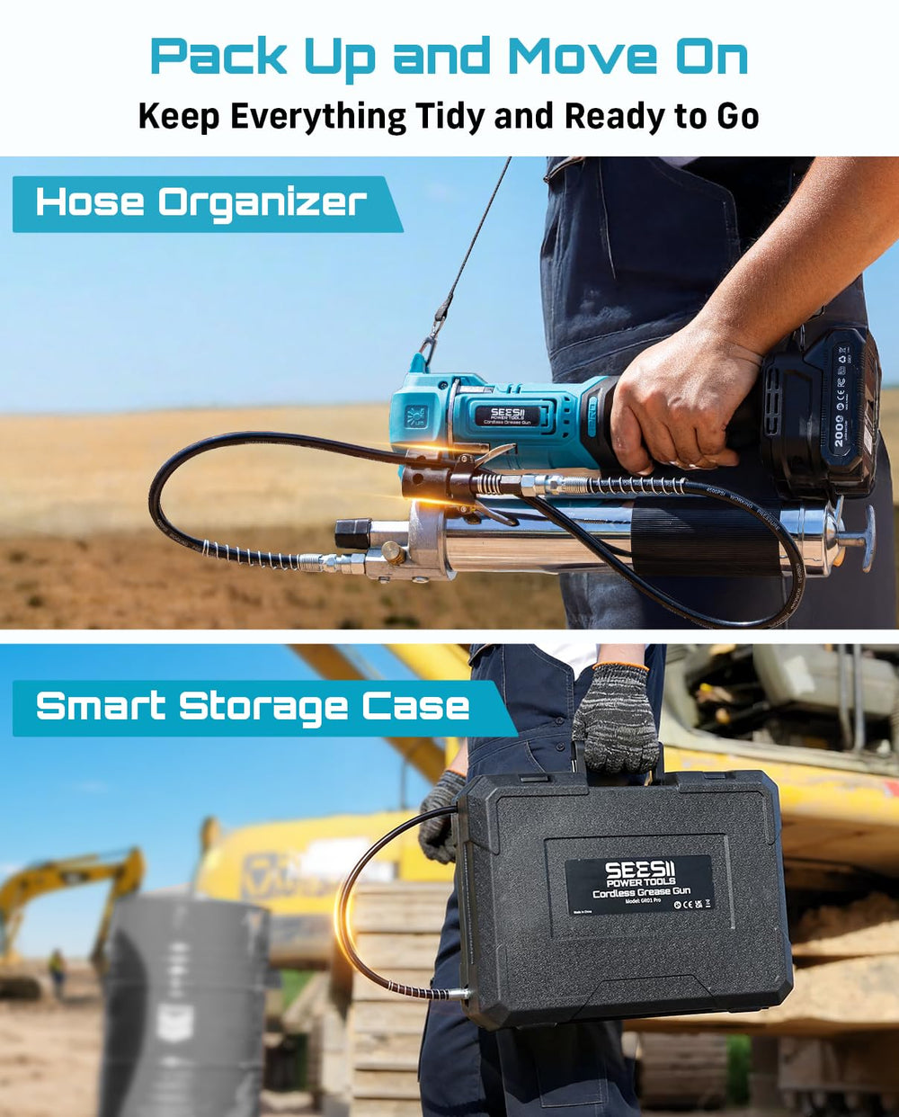 Seesii industrial motor maintains steady high-pressure output during heavy tasks.