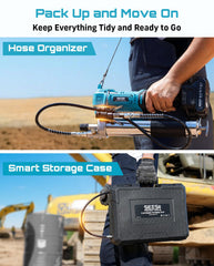 Seesii industrial motor maintains steady high-pressure output during heavy tasks.
