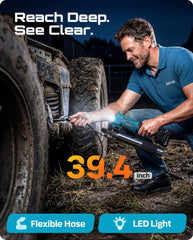 Seesii grease gun with pointed nozzle targets precision lubrication.