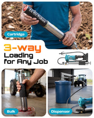 Seesii grease gun standard nozzle suits general lubrication tasks.