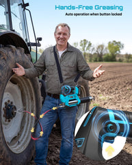 Seesii adjustable shoulder strap for easier transport between jobs.