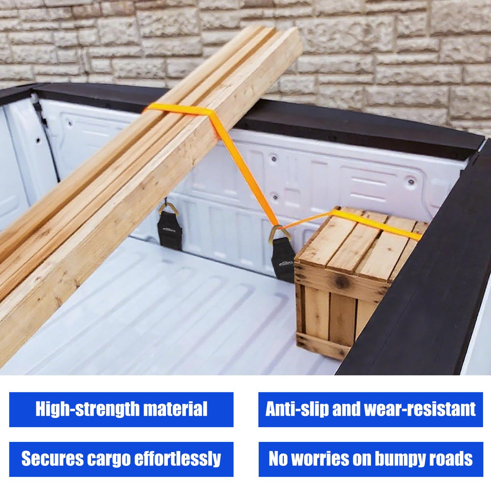 Sefream EZ Truck Bed Anchors bed tool contour-fit aids protection and tensioning.