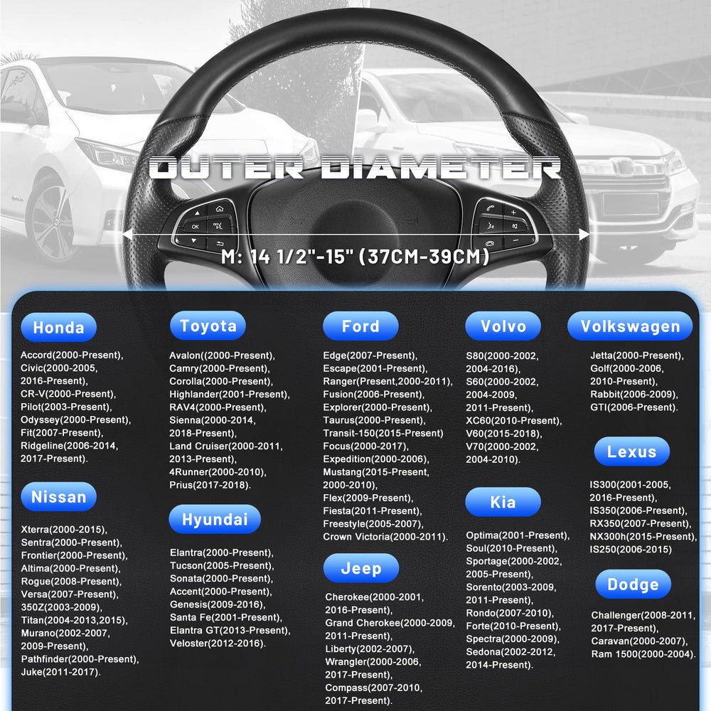 SEG Direct install-ready design fits standard 14.5–15 inch wheels easily.