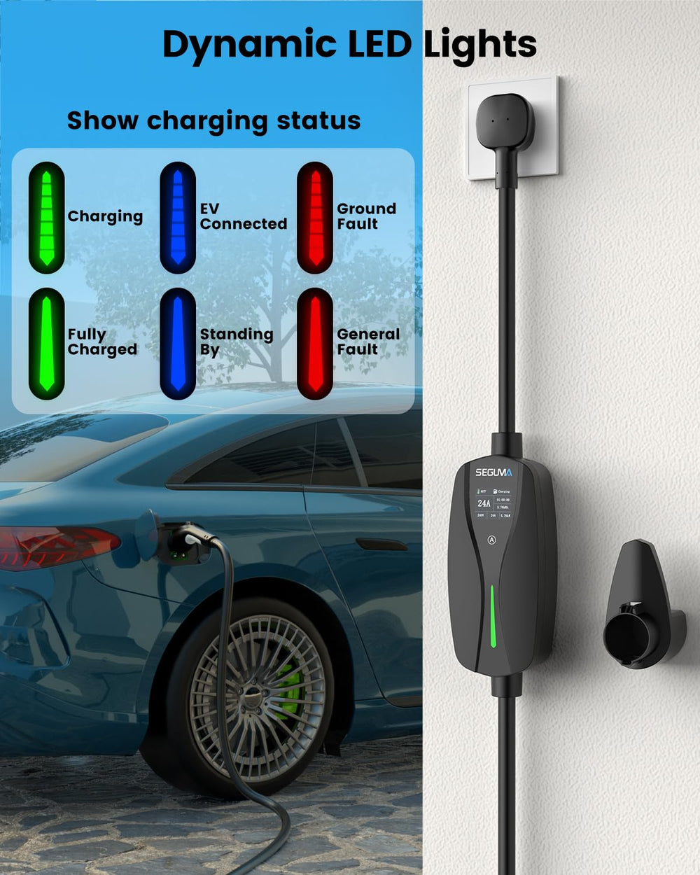 SEGUMA Safe protections guard against overvoltage and overheating.