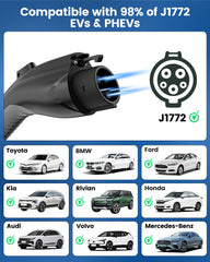 SEGUMA IP66 weather resistance suits indoor and outdoor charging.