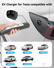 SEGUMA 25ft extension cable for flexible parking and reach.