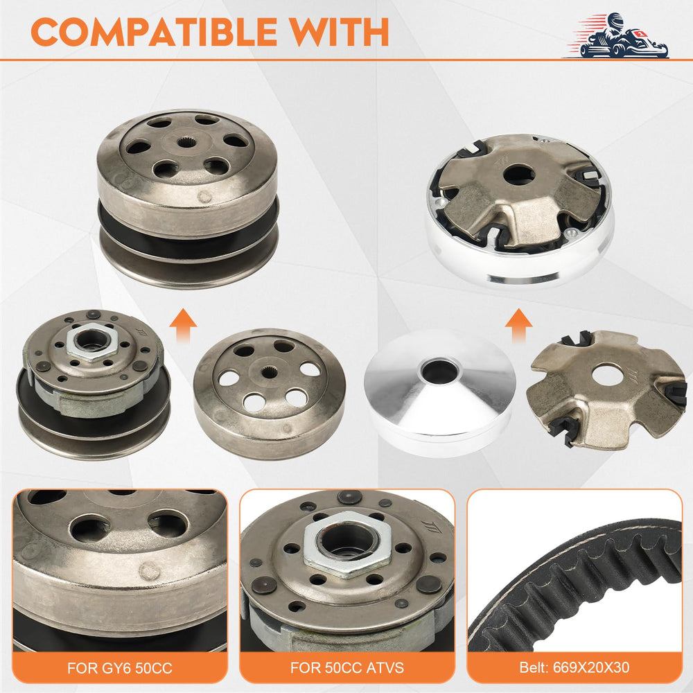 SEHNSUCHT 669 belt helps power transfer with long-lasting wear.