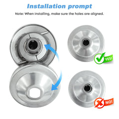 SEHNSUCHT aluminum engine mount plate supports sturdy installation.