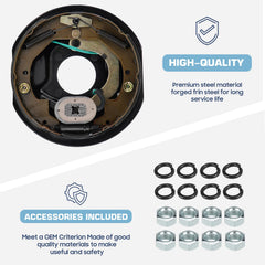 SEHNSUCHT brake assembly hardware included with nuts and washers for mounting