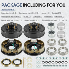 SEHNSUCHT hub nuts and washers included in the kit.