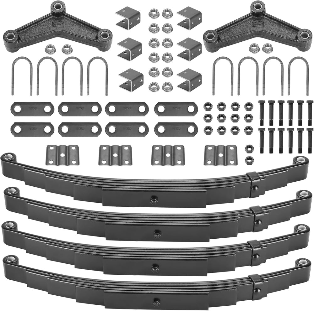 SEHNSUCHT SW5 leaf spring assembly ready for 6000lb tandem axles, improving load handling.