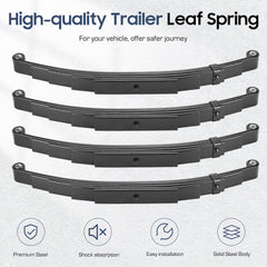 SEHNSUCHT trailer hanger kit with equalizers and straps ensures balanced suspension.