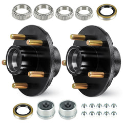 SEHNSUCHT trailer idler hub kit for 5 lug wheels with 4.5 inch bolts, durable.