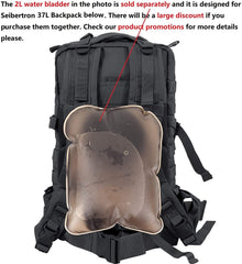 Seibertron 2L water bladder fit for long rides.