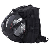 Seibertron waterproof MOLLE helmet holder showing secure gear storage for on-the-go use.