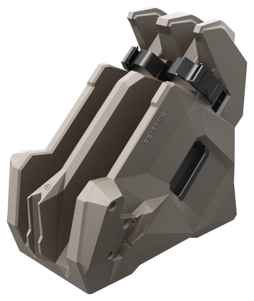 SEIZMIK ICOS2 AR gun holder front view showing four-gun capacity for quick access
