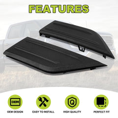 Sejaede bumper guard close-up, matte black shows durable ABS construction