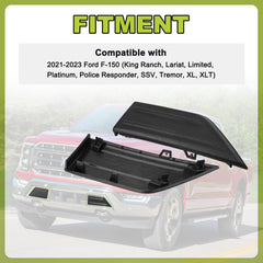Sejaede F-150 right bumper guard in matte black for edge protection