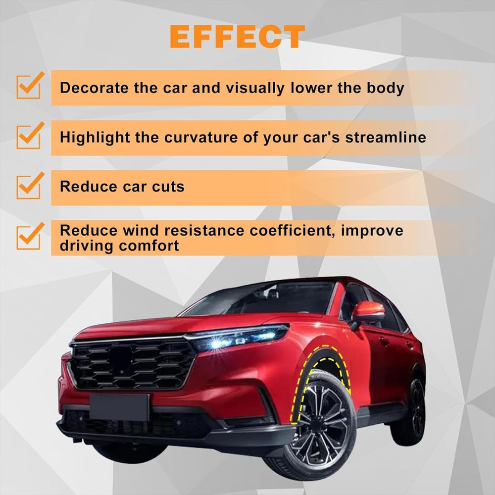 Sekeseauto Fender trim assembly with clips provides reliable retention and simple alignment.