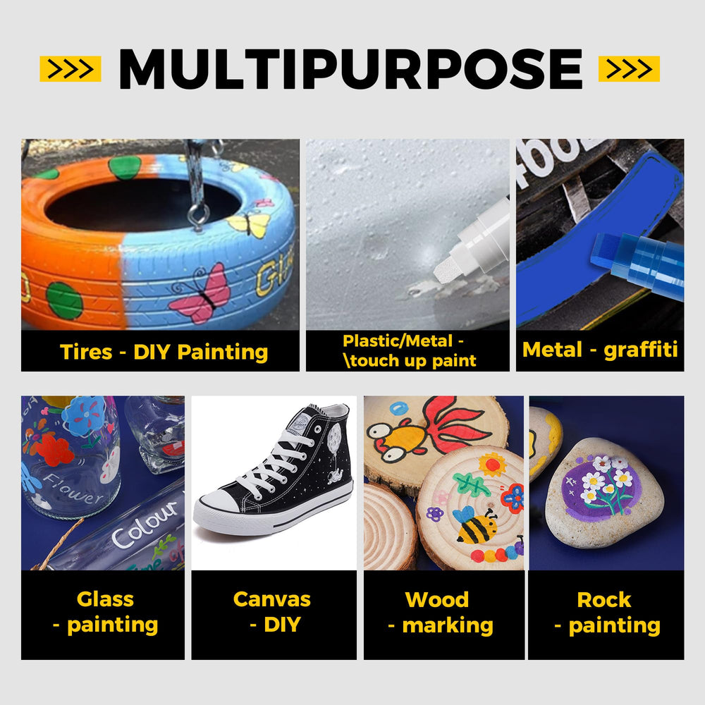 SELEAD markers ideal for cars, bikes, posters, and crafts.