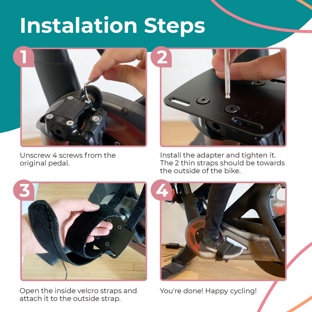 SELINA adjustable 20mm range fits a wide range of shoe sizes