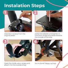 SELINA adjustable 20mm range fits a wide range of shoe sizes