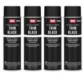 SEM 39143 Trim Black Aerosol can delivering OEM-style satin gloss for exterior trim.