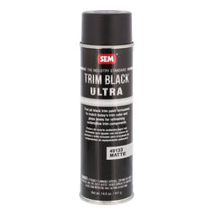 SEM Trim Black Ultra spray bottle delivers a jet-black OEM-like trim finish.