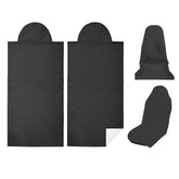 Semtomn car seat towel cover after gym with sweat absorption for a dry ride