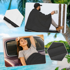 Semtomn stylish black finish elevates your car interior while protecting seats